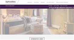 Desktop Screenshot of aphroditeslodge.co.uk
